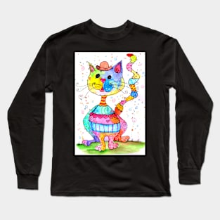 The Hatter's Cat Long Sleeve T-Shirt